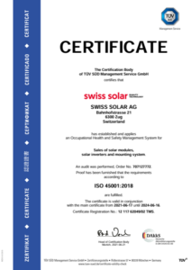 of TÜV SÜD Management Service GmbH